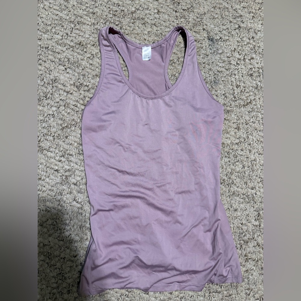 Lavender Racerback Tank Top
